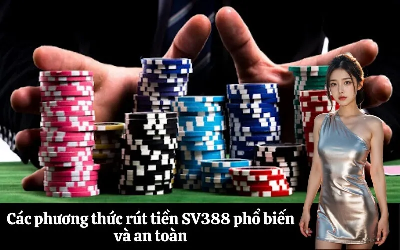 Các phương thức rút tiền SV388 phổ biến và an toàn