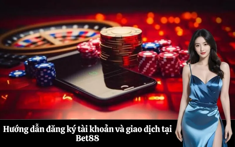 Hướng dẫn đăng ký tài khoản và giao dịch tại Bet88