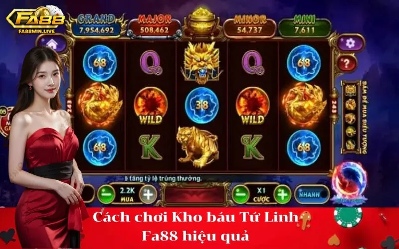 Cách chơi Kho báu Tứ Linh Fa88 hiệu quả