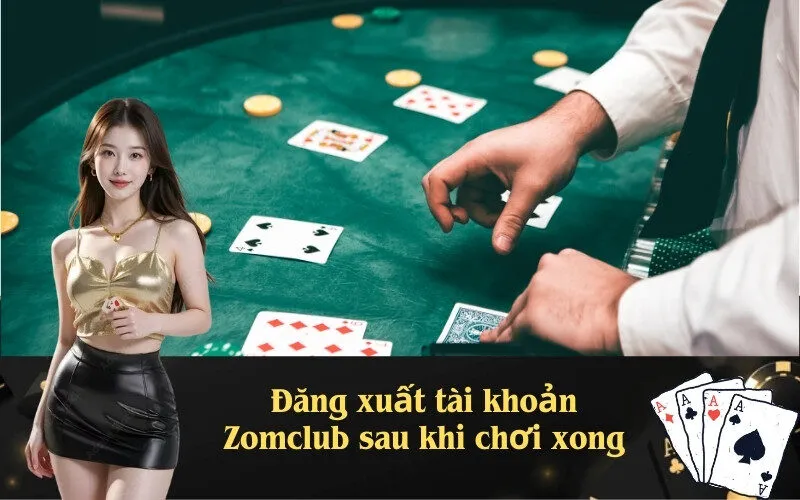 Đăng xuất tài khoản Zomclub sau khi chơi xong