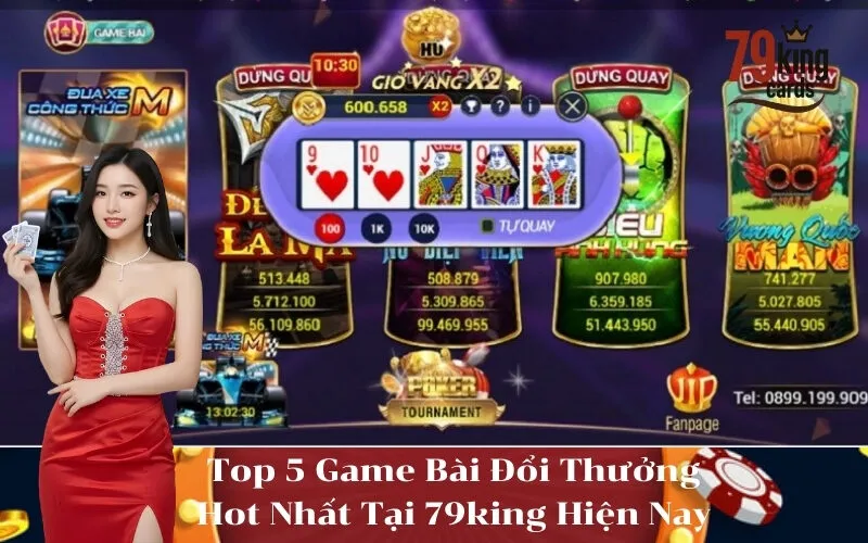 Top 5 Game Bài Đổi Thưởng Hot Nhất Tại 79king Hiện Nay