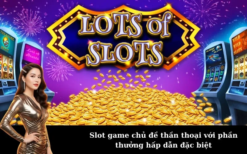 Slot game chủ đề thần thoại với phần thưởng hấp dẫn đặc biệt